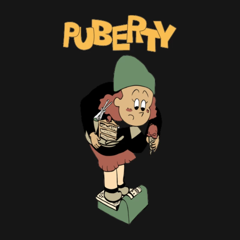 Pubertät, Eis, Waage Herren T-Shirt