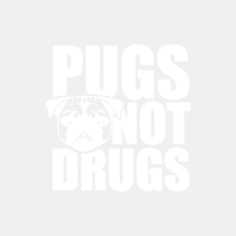 Pugs Not Drugs Male Tank Top