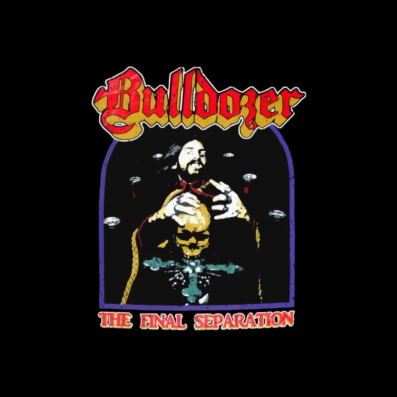 Bulldozer - The Final Separation Metal Album Cover Art Pin