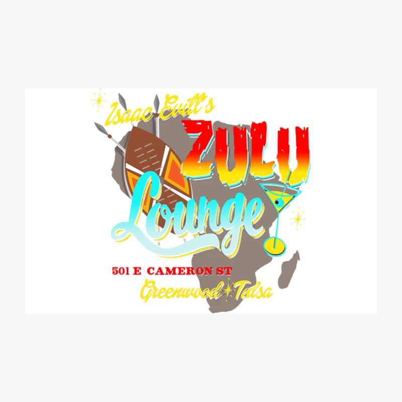 Isaac Evitt_s Zulu Lounge - Black Wall Street- Tulsa 1921 Travel Mug