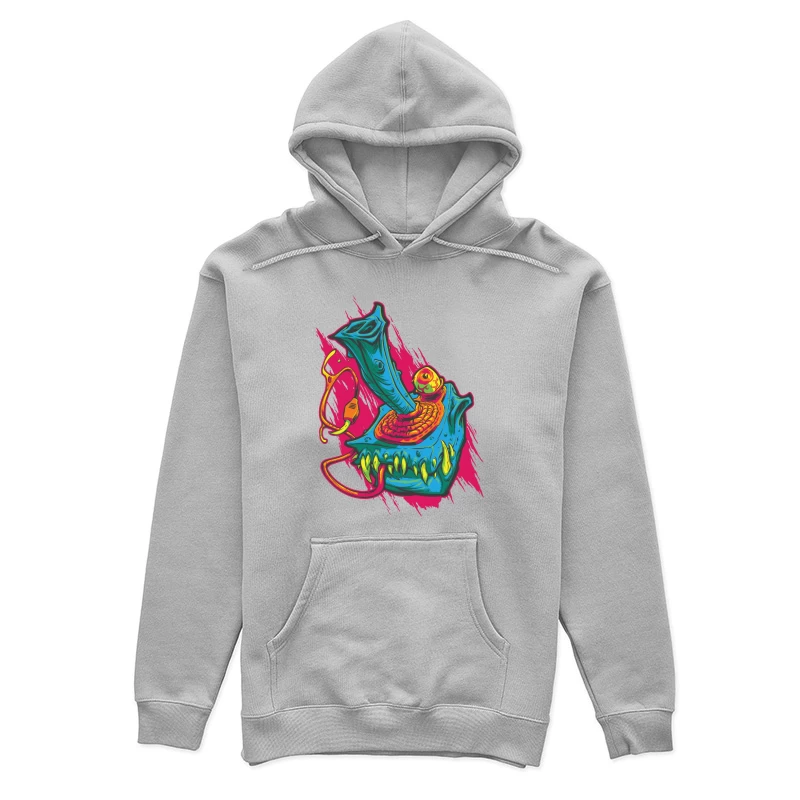 Monster Game Controller Female Pullover Hoodie