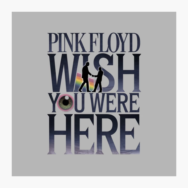 Pink Floyd's Iconic "Wish You Were Here" Album Cover Design Pin