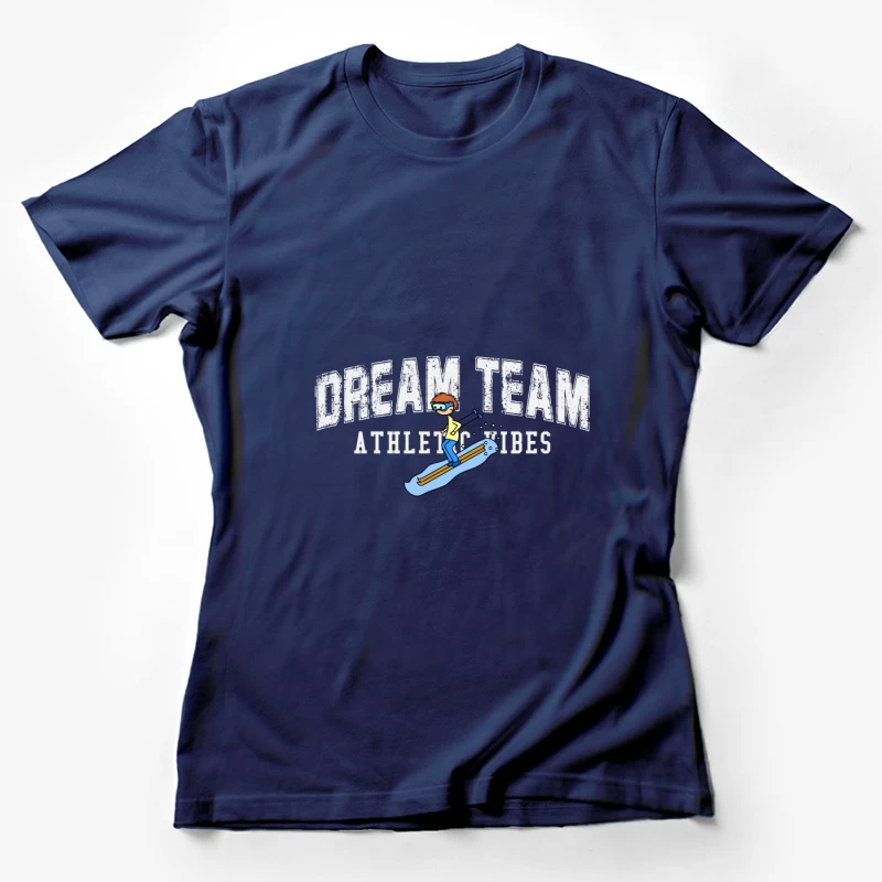 Sportliches Surfer-Logo Damen T-Shirt