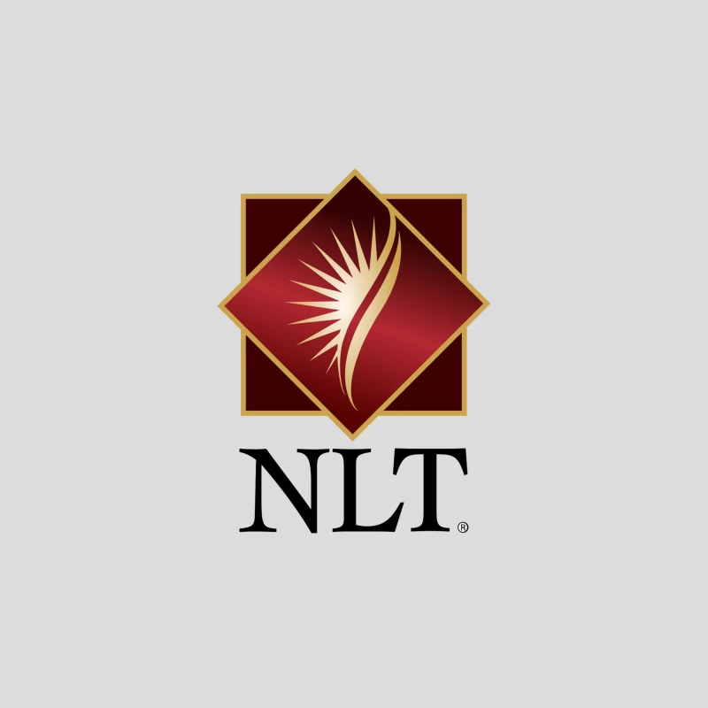 NLT Corporate Logo with Gold Diamond Design Baseball Cap