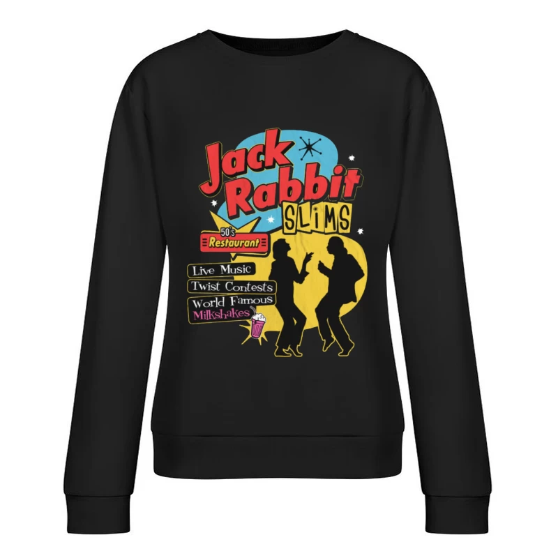 Jack Rabbit Slim's Retro 2 Female Pullover Sweatshirt
