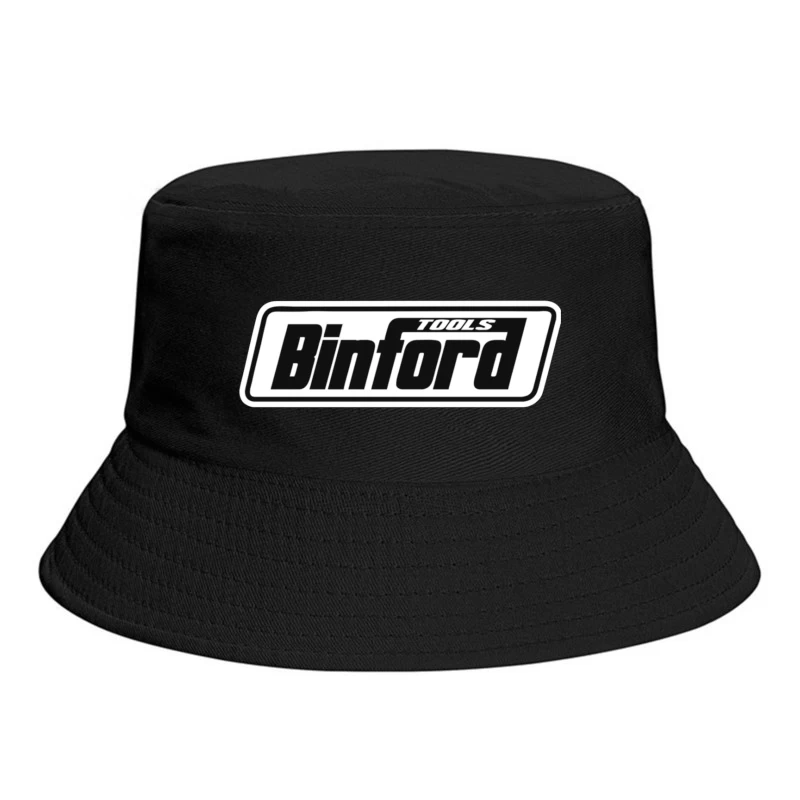 Binford Tools Black and White Company Logo Bucket Hat