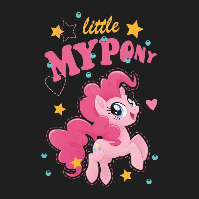 Lustiges rosa Pony-Design Herren Tanktops