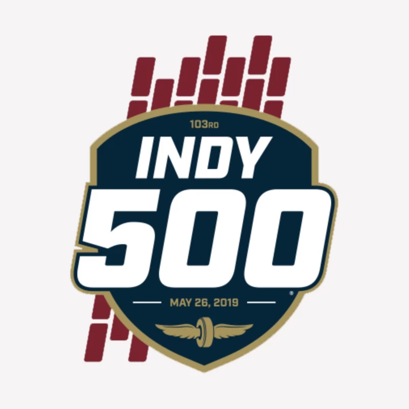 Indy 500 2 Male T-Shirt