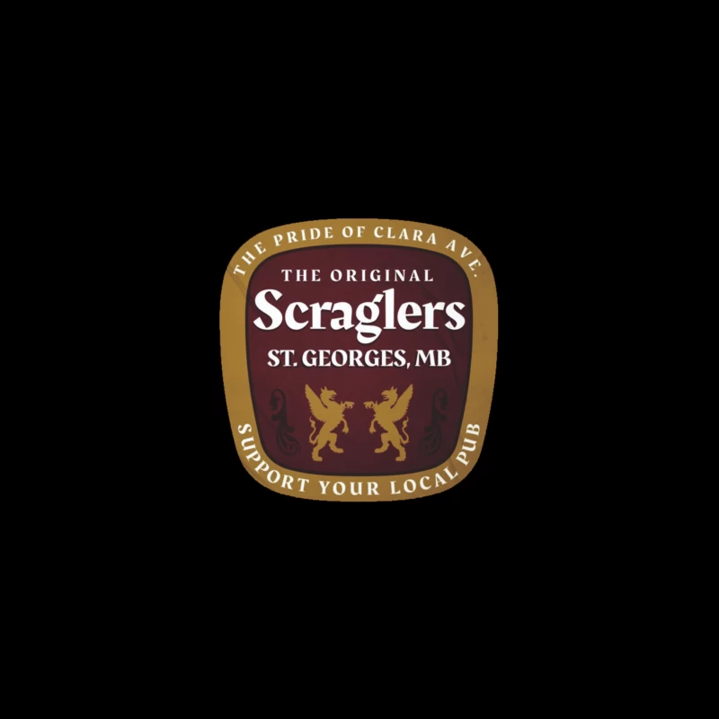 Scraglers Public House Desk Mat