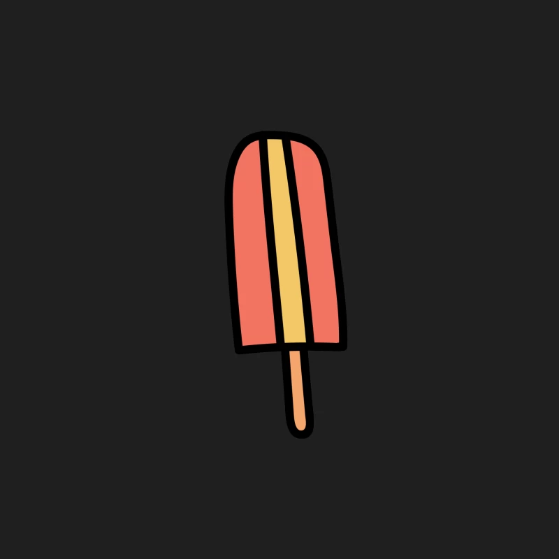 Illustration de glace à l'eau colorée Homme Débardeur