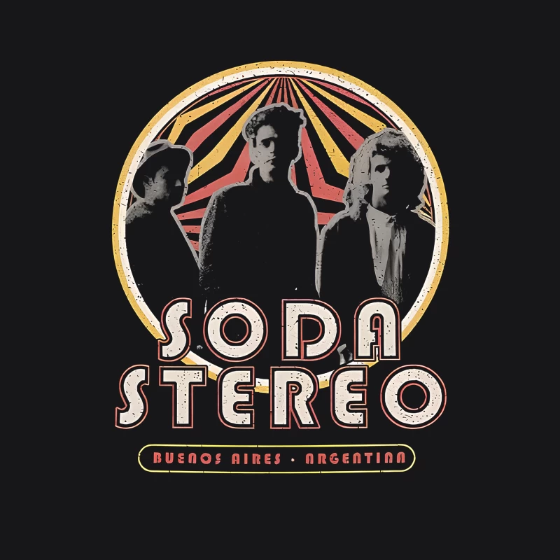 Soda Stereo Tour Female Pullover Hoodie