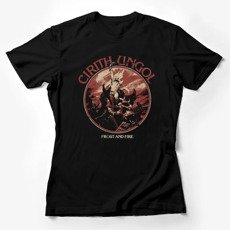 Cirith Ungol Frost and Fire Female T-Shirt