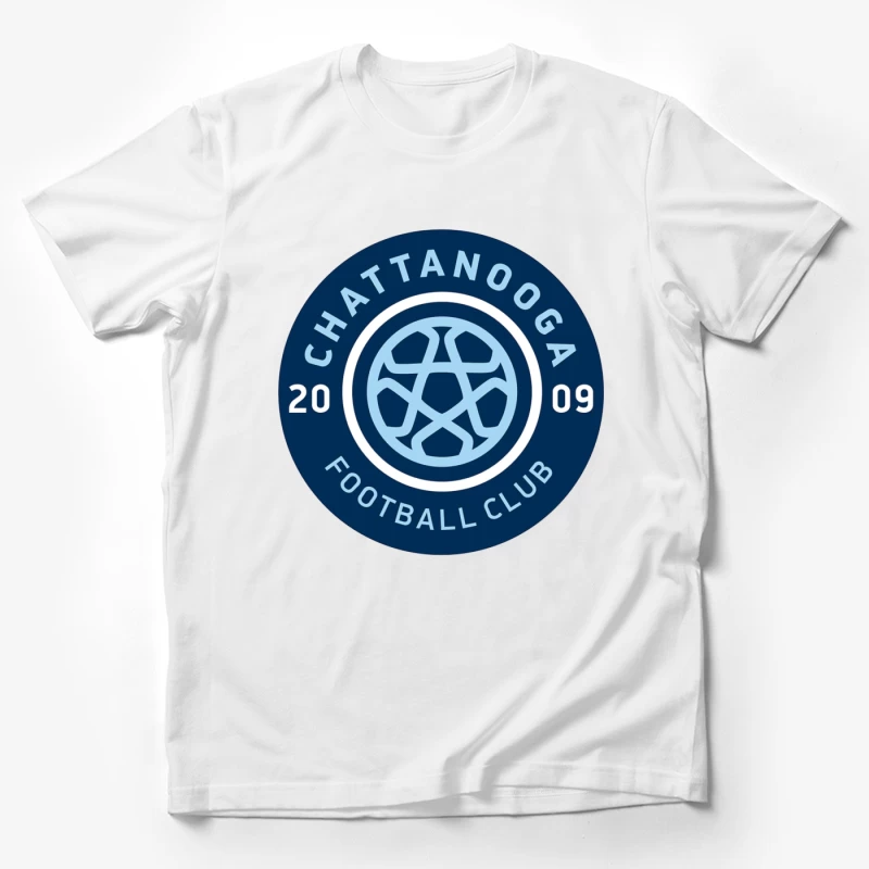 Chattanooga Football Club Official Logo - Est. 2009 Male T-Shirt