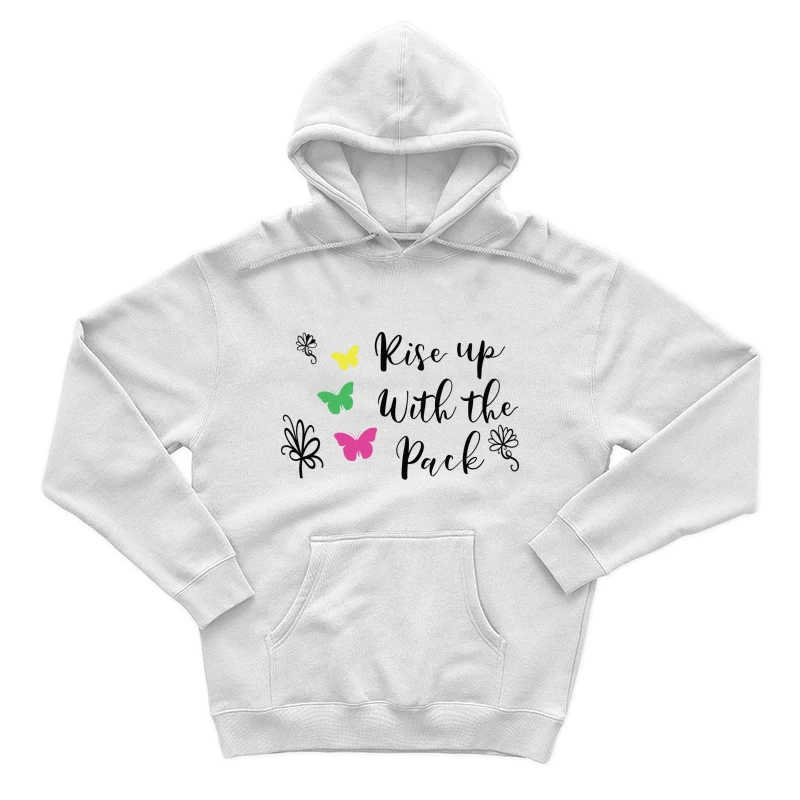 Inspirer avec des papillons colorés Homme Sweat à capuche