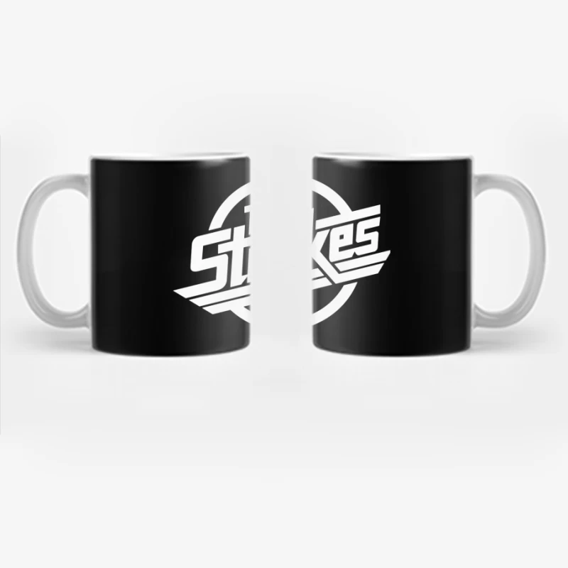 The Strokes Band Logo Outline Coffee Mug