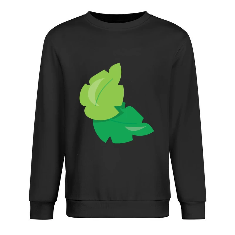 Deux feuilles superposées Homme Sweat-shirt à enfiler