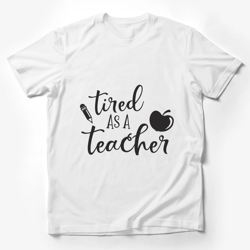 Fatigué comme un enseignant Homme T-Shirt