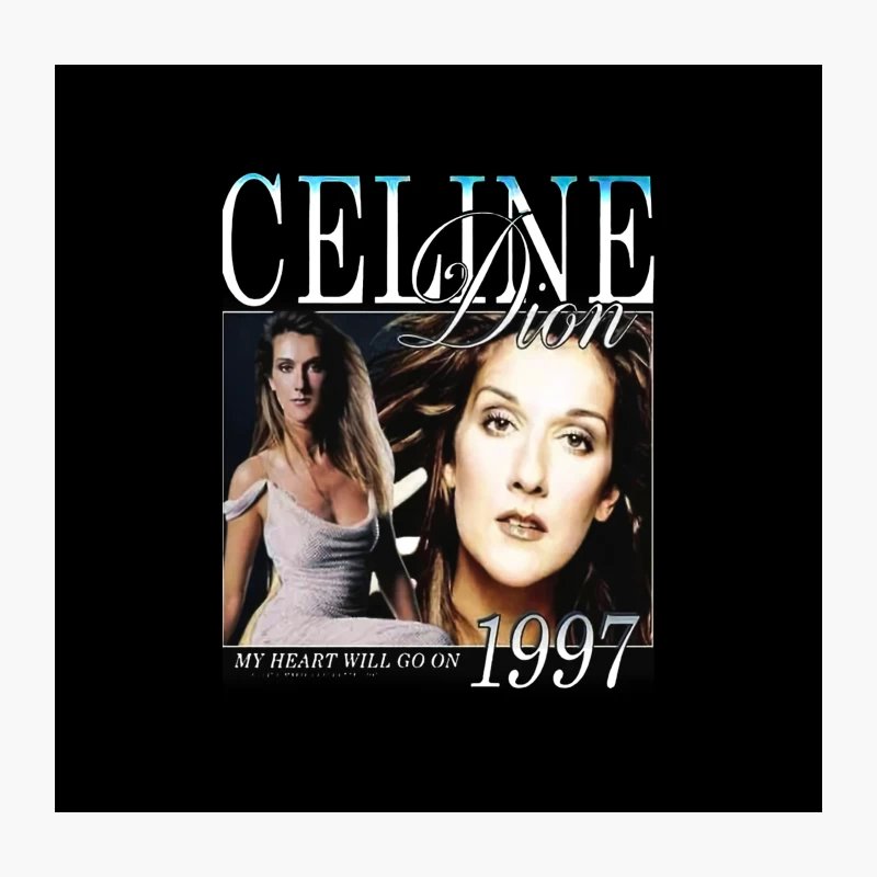 Celine Dion's Iconic 1997 Album Throw Pillow