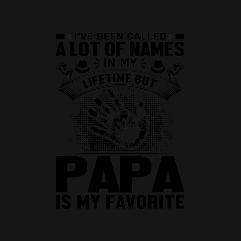 T-shirt humoristique avec design Papa préféré Femme T-Shirt