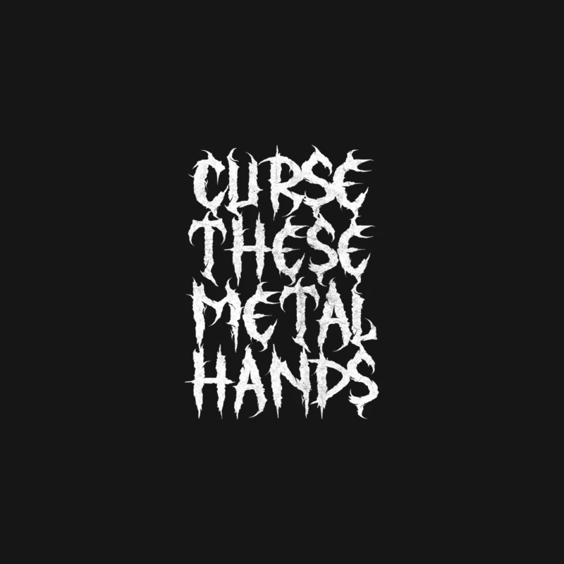 Curse These Metal Hands Desk Mat