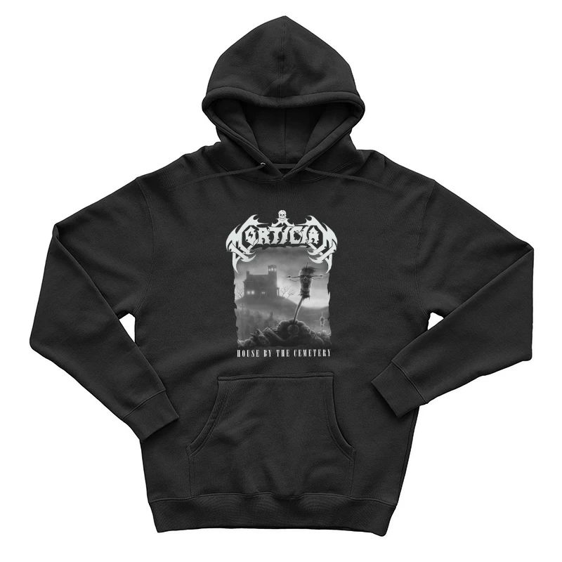 Mortician House By The Cemetery Male Pullover Hoodie