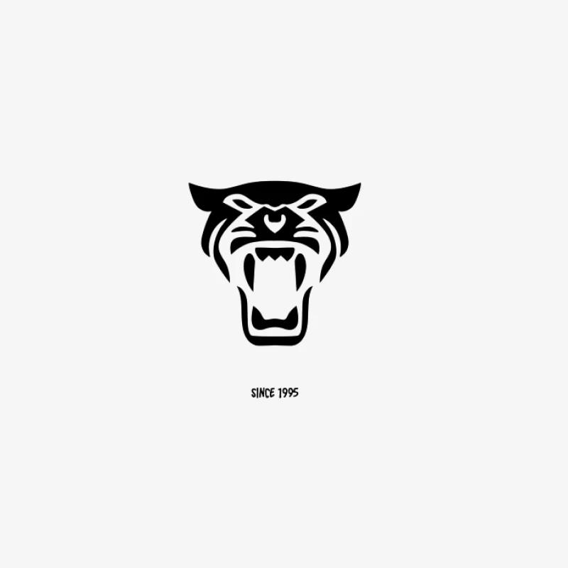 Tiger Kopf Design seit 1975 Damen Pullover Sweatshirt