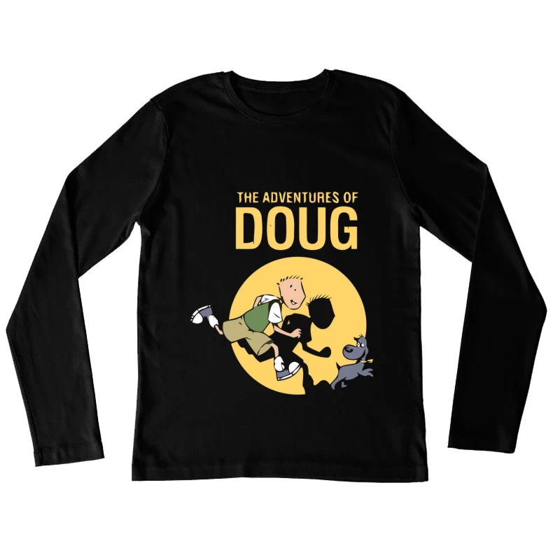 The Adventures of Doug - Classic 90s Animated Series Logo Female Long Sleeve T-Shirt