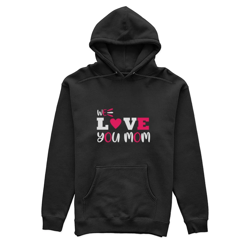 Message d'amour pour maman Femme Sweat à capuche