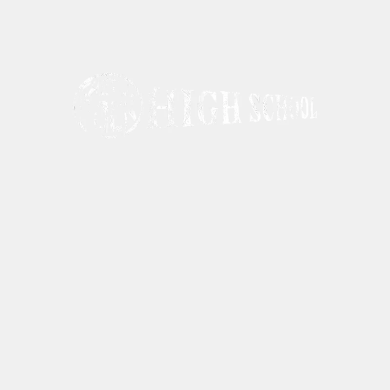 Faded White Text Barely Visible Male Tank Top