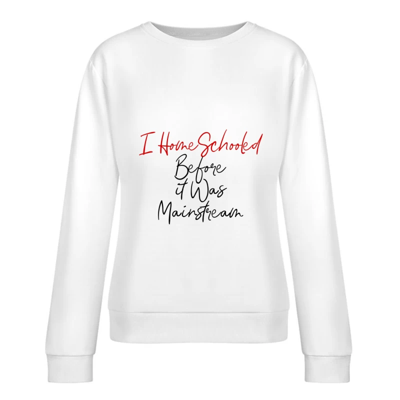 Éducation à Domicile Femme Sweat-shirt à enfiler