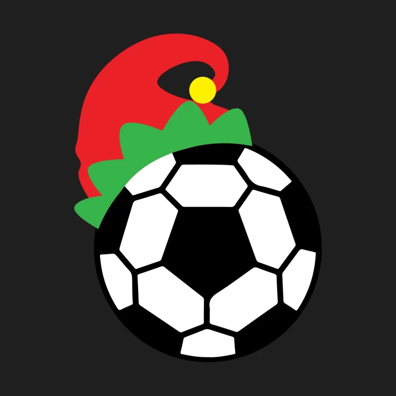 Chapeau de lutin et ballon de football Homme Débardeur