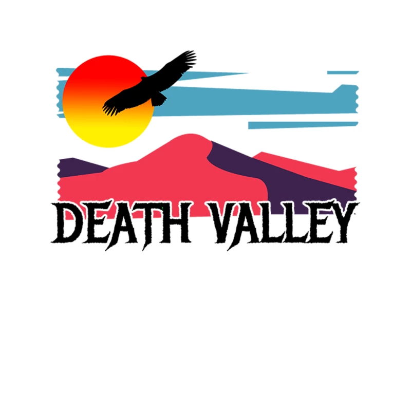 Death Valley - Addams Family Travel Badge Tapestry