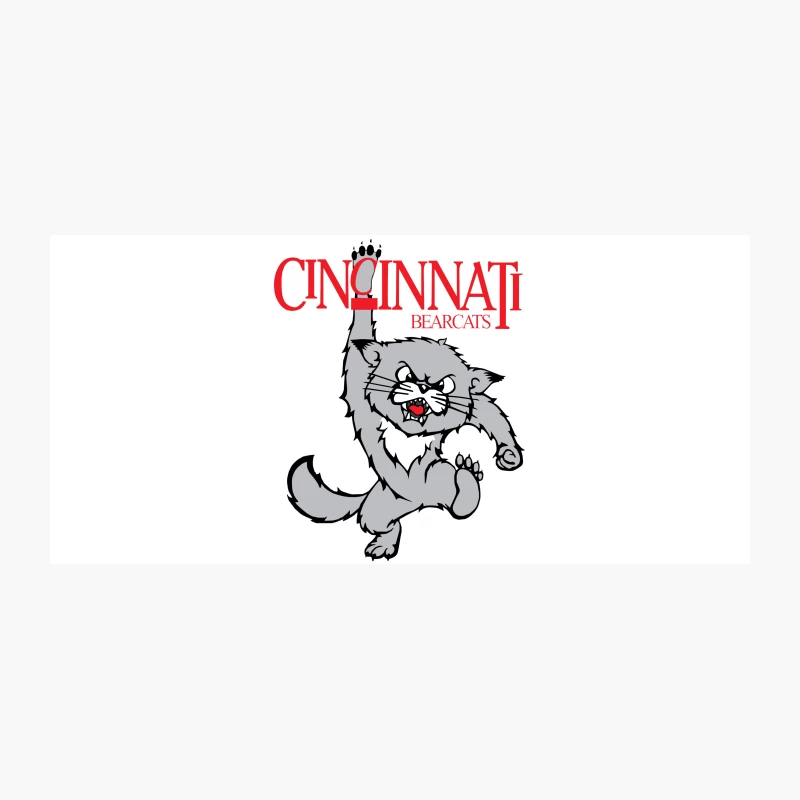 Cincinnati Bearcats Athletic Mascot Logo Coffee Mug