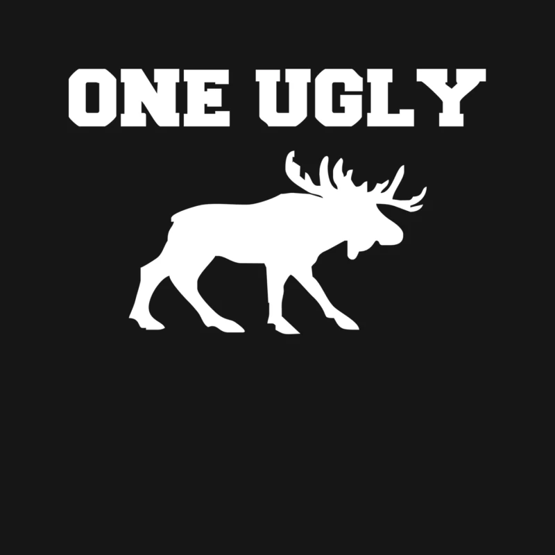 UGLY MOOSE funny animal present tee New Mouse Pad