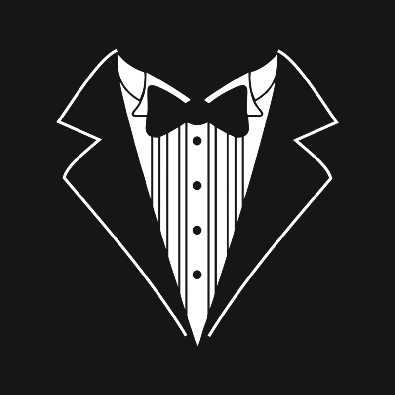 Tuxedo Fancy Dress Funny Mouse Pad