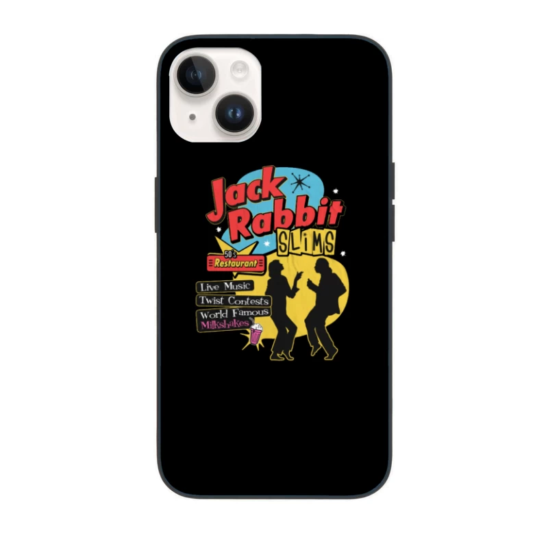 Jack Rabbit Slim's Retro 2 iPhone Case