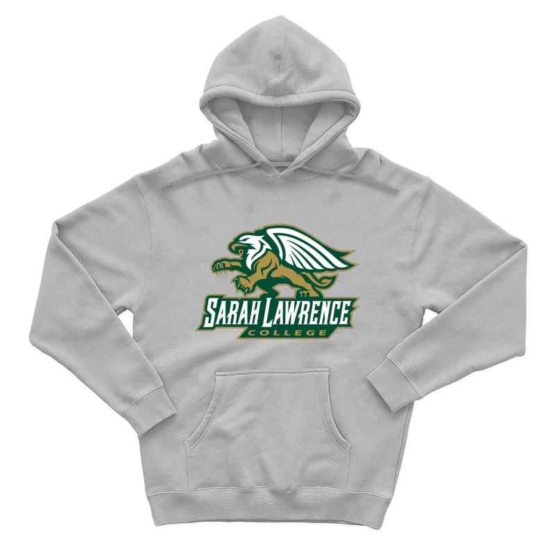 Sarah Lawrence College Griffin Athletic Logo Male Pullover Hoodie