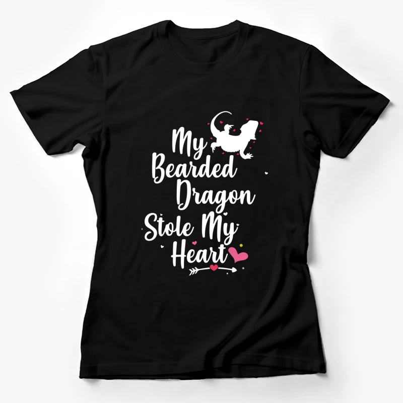 Amour de lézard à barbe Femme T-Shirt