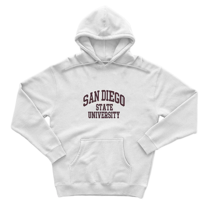 San Diego State University Logo Design Herren Pullover Hoodie