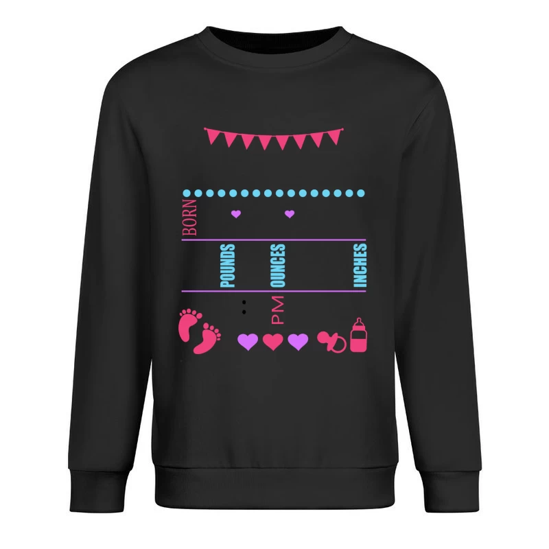 Design de naissance pour bébé Homme Sweat-shirt à enfiler
