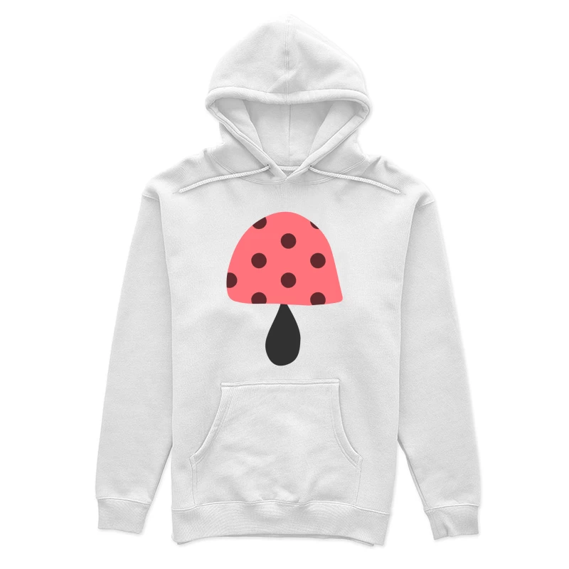 Champignon mignon à pois rouges Femme Sweat à capuche