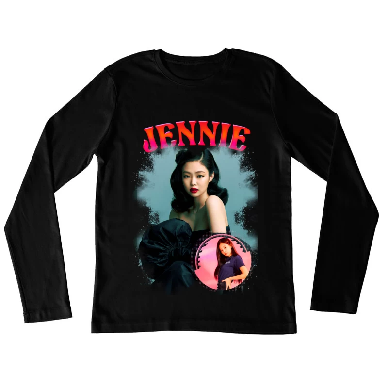 Stylish Portrait of Jennie Female Long Sleeve T-Shirt