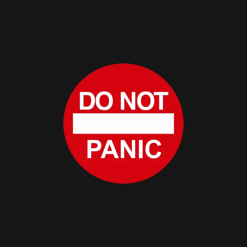 Do Not Panic Desk Mat