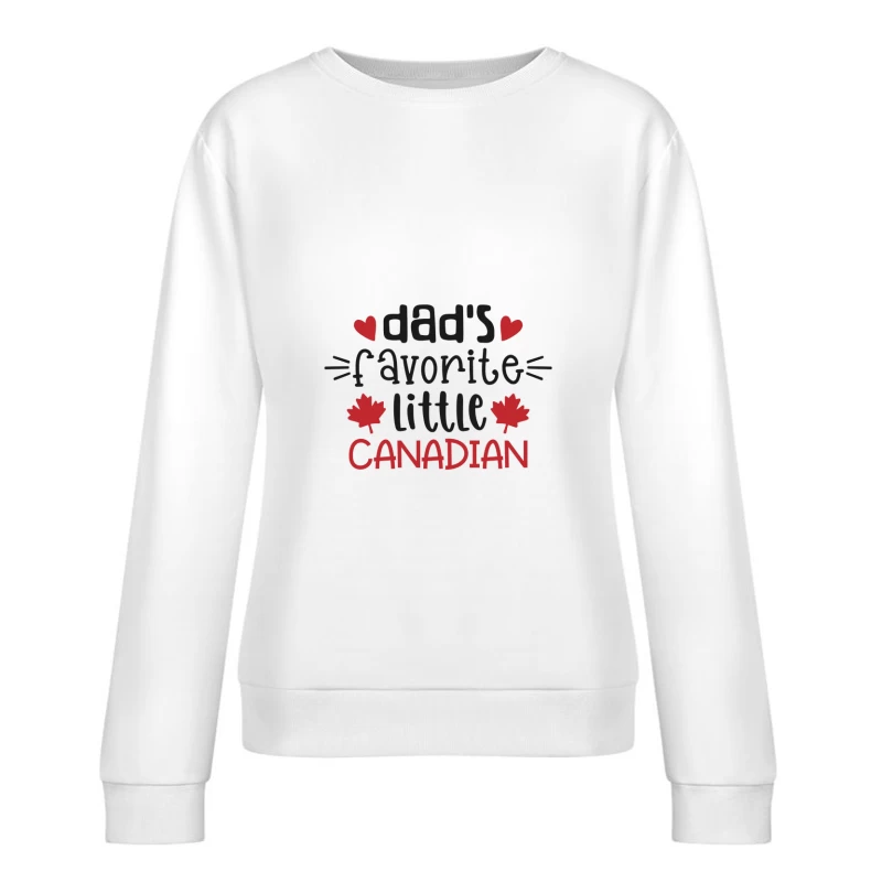 T-shirt Enfant Canadien Femme Sweat-shirt à enfiler