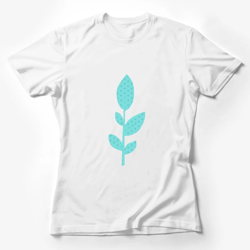 Illustration de plante bleue Femme T-Shirt
