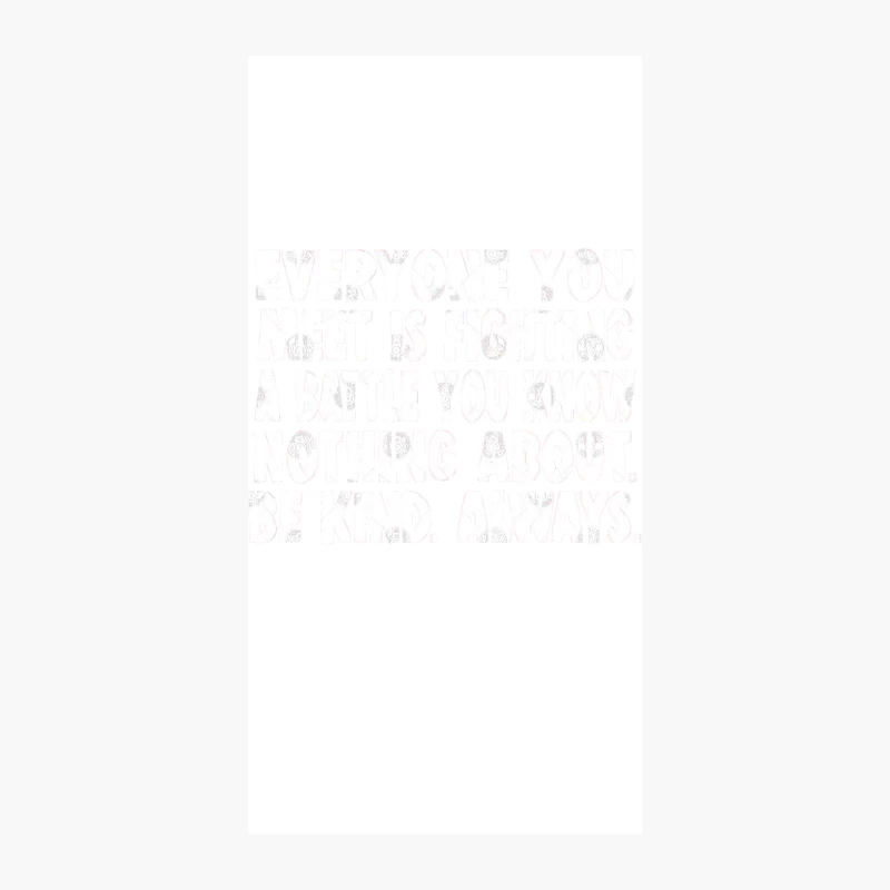 Faint Abstract Pattern on Light Background iPhone Case