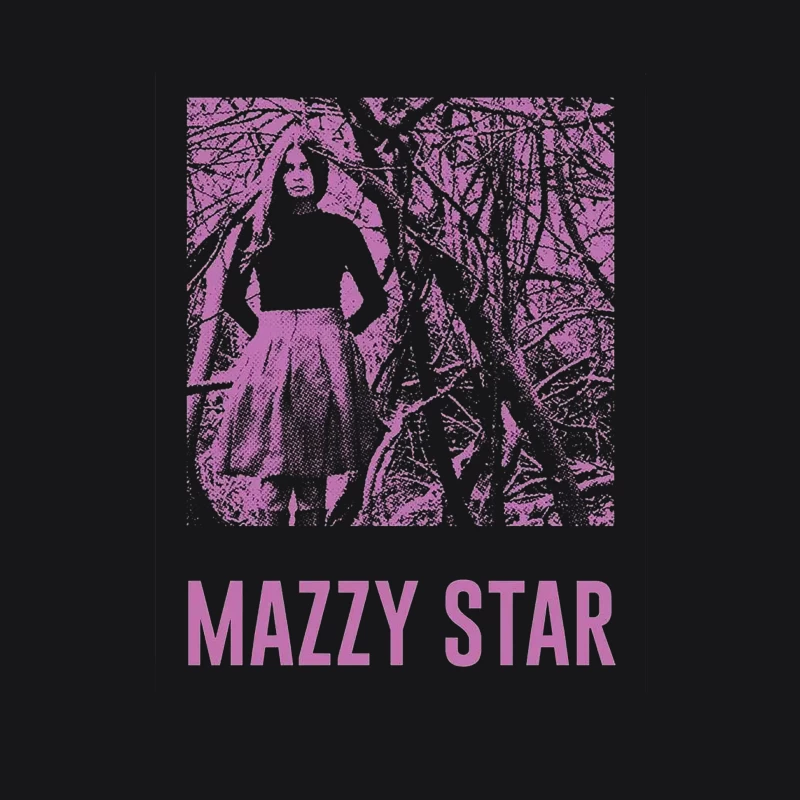 Mazzy Star Purple Male Pullover Hoodie