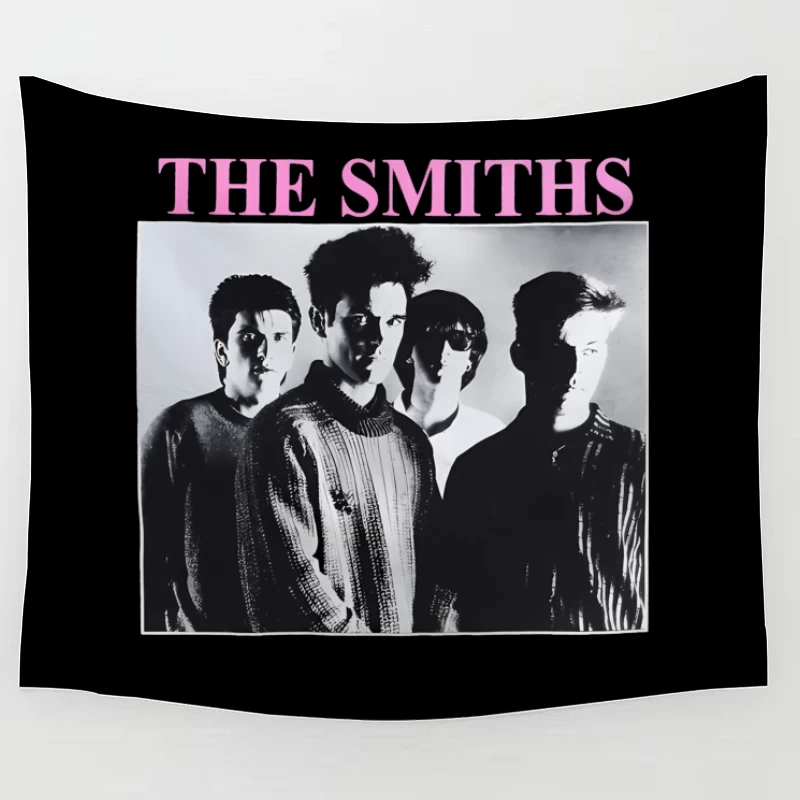 The Smiths Classic Black and White Band Album Cover from the 1980s Tapestry