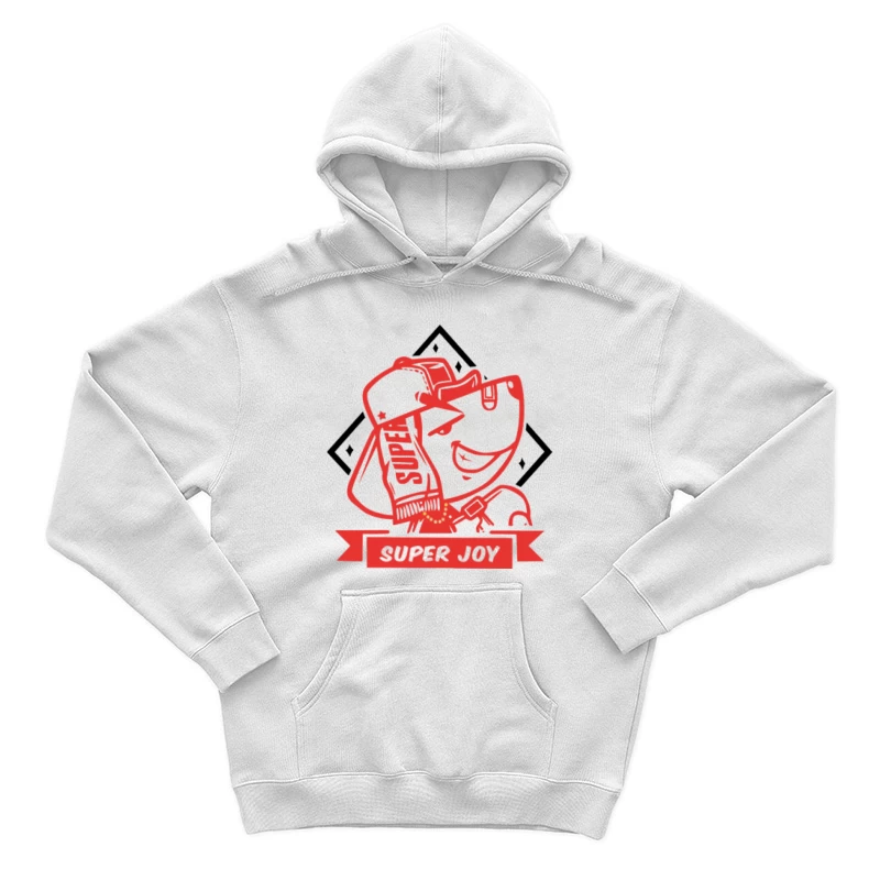 Superheld-Bär mit Limonade Herren Pullover Hoodie