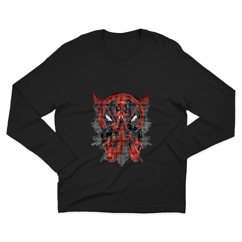  Herren Langarm T-Shirt
